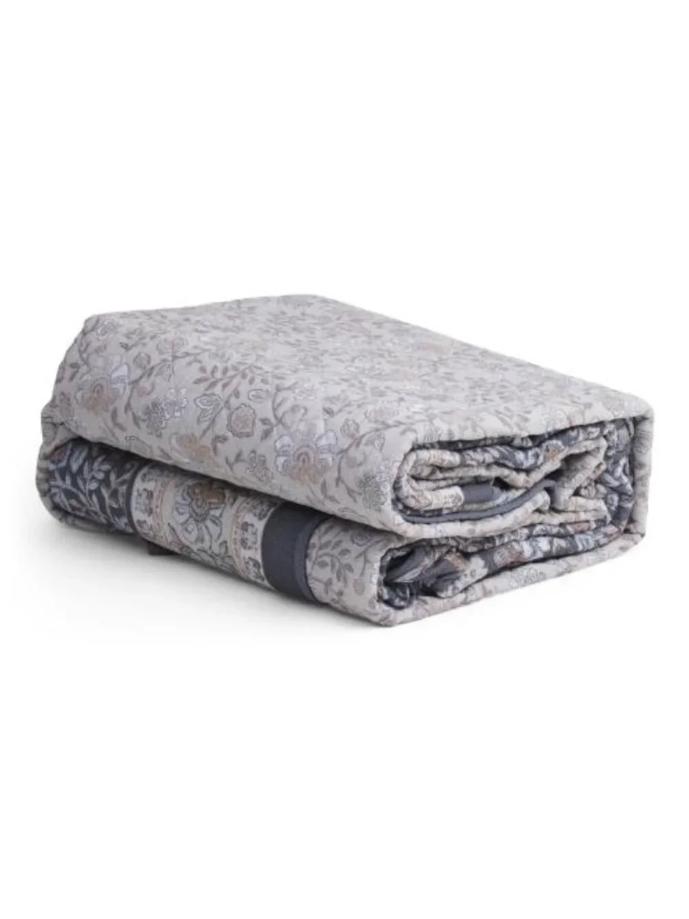 MOSS & WILLOW 3pc Riviera Jacobean Border Quilt Set